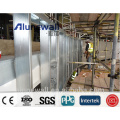 2 Meter breite Alufenwall Edelstahl-Aluminium-Verbundplatte / modernes Konstruktionsmaterial